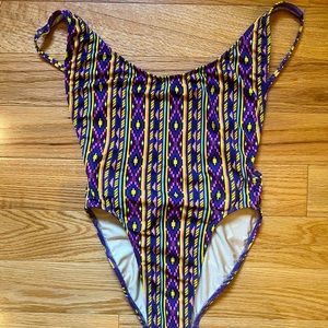 American Apparel one piece swim suit